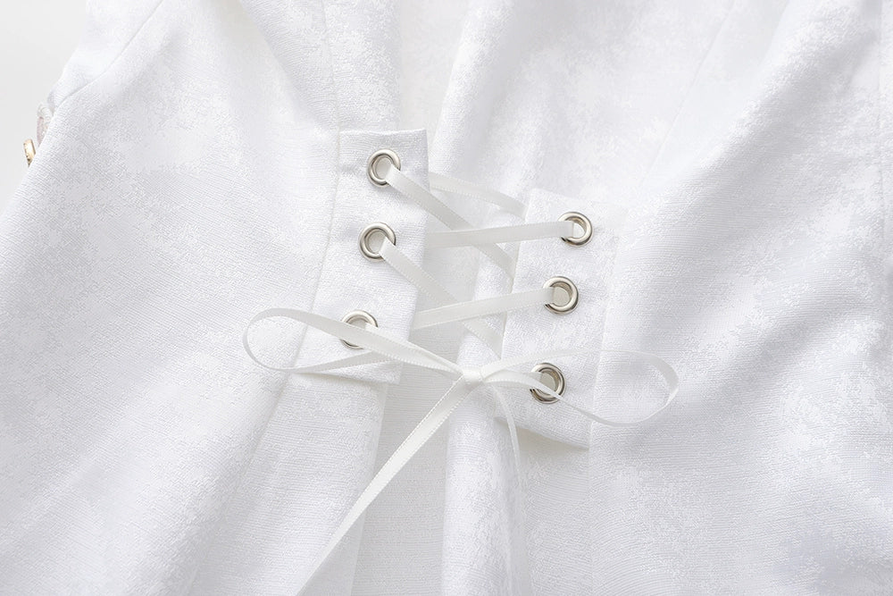Ouji Lolita sleeveless tailcoat backstory design inspiration aristocratic menswear Victorian elements