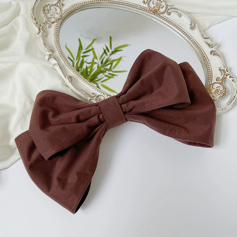 Big Bow Hair Clip One Size accessory Lolita coordinate headpiece cute feminine detail styling