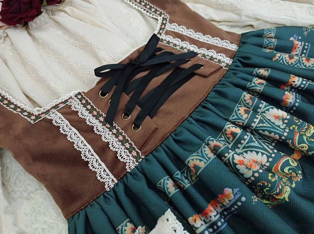 Bavarian Lolita JSK collector piece distinctive artistic design investment quality garment