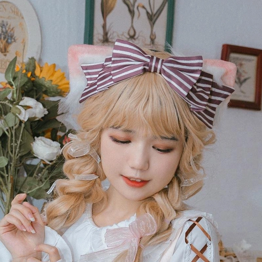 Bear cookies lolita KC headband warm inviting sweet color