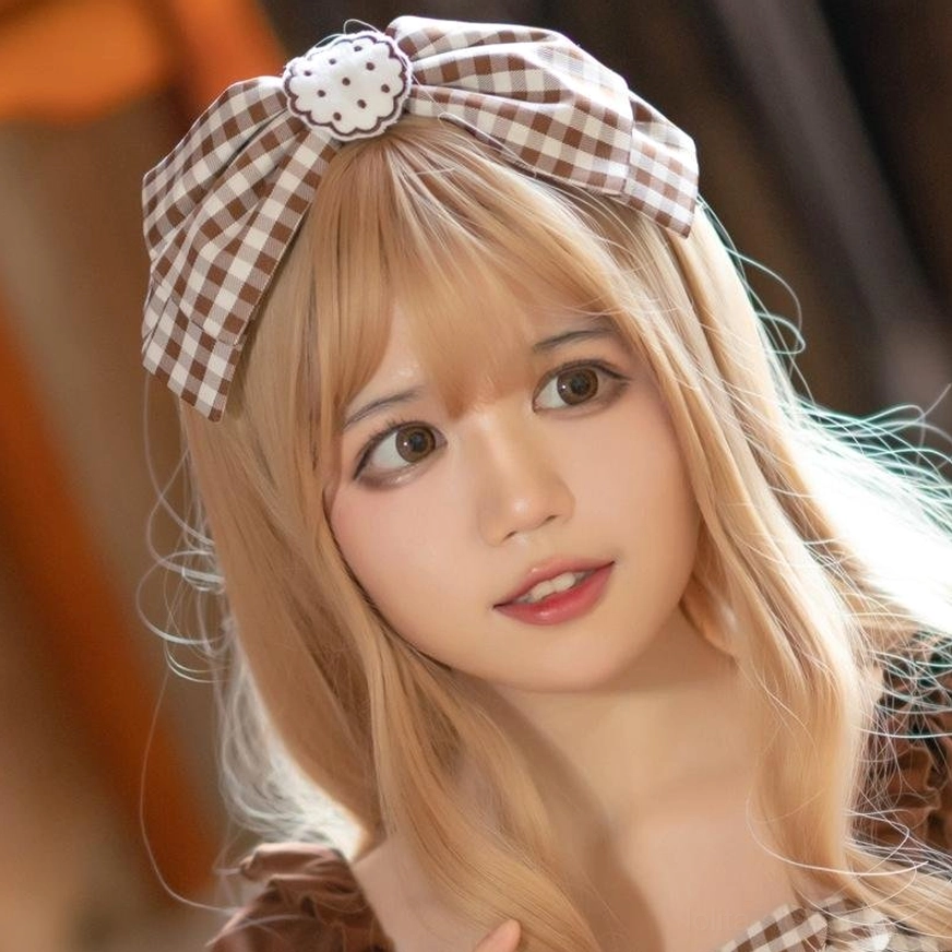 Bear cookies sweet lolita KC headband playful color variation