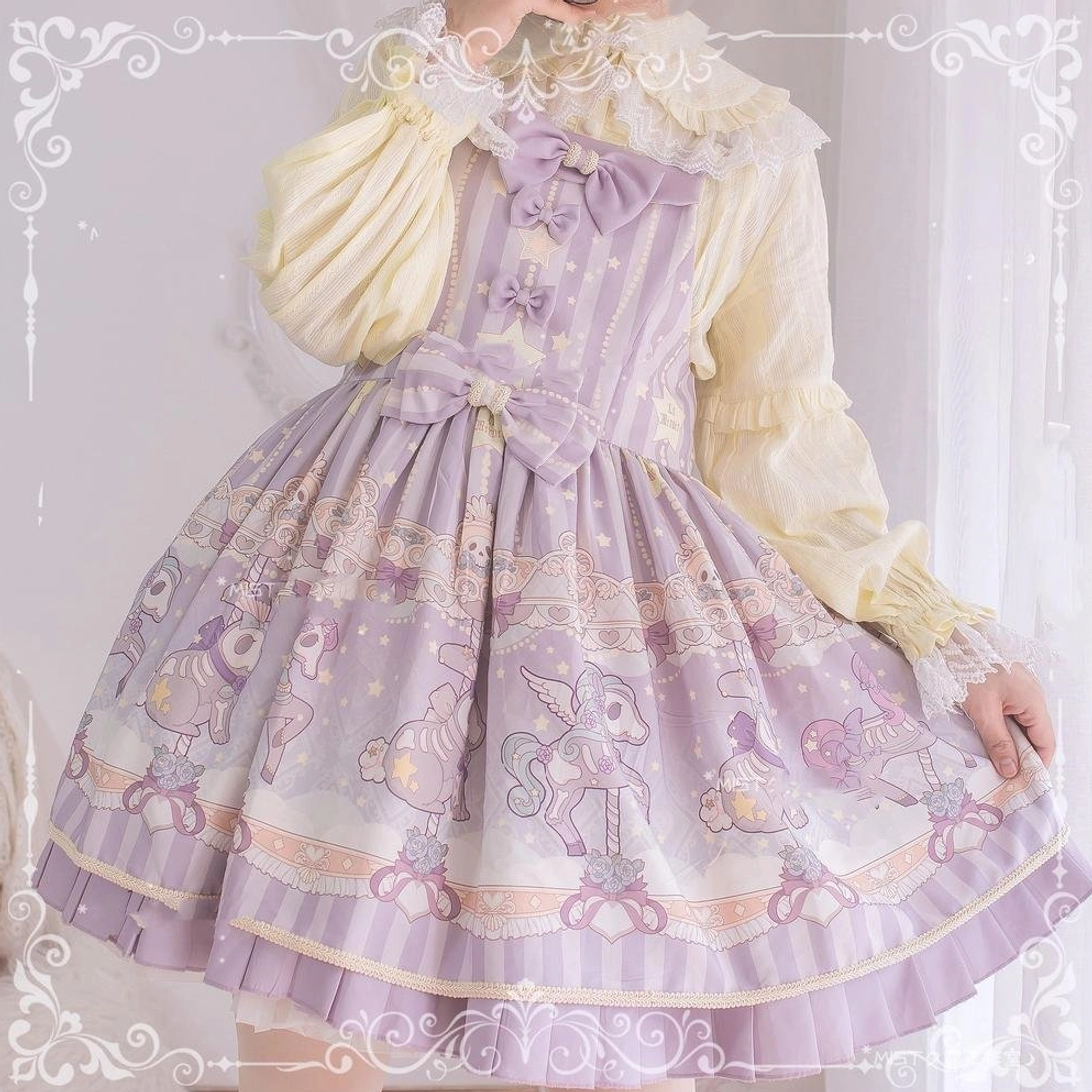 Black Gothic Lolita Long-Sleeve Blouse Alternative Photography Detail Ruffled Collar Style