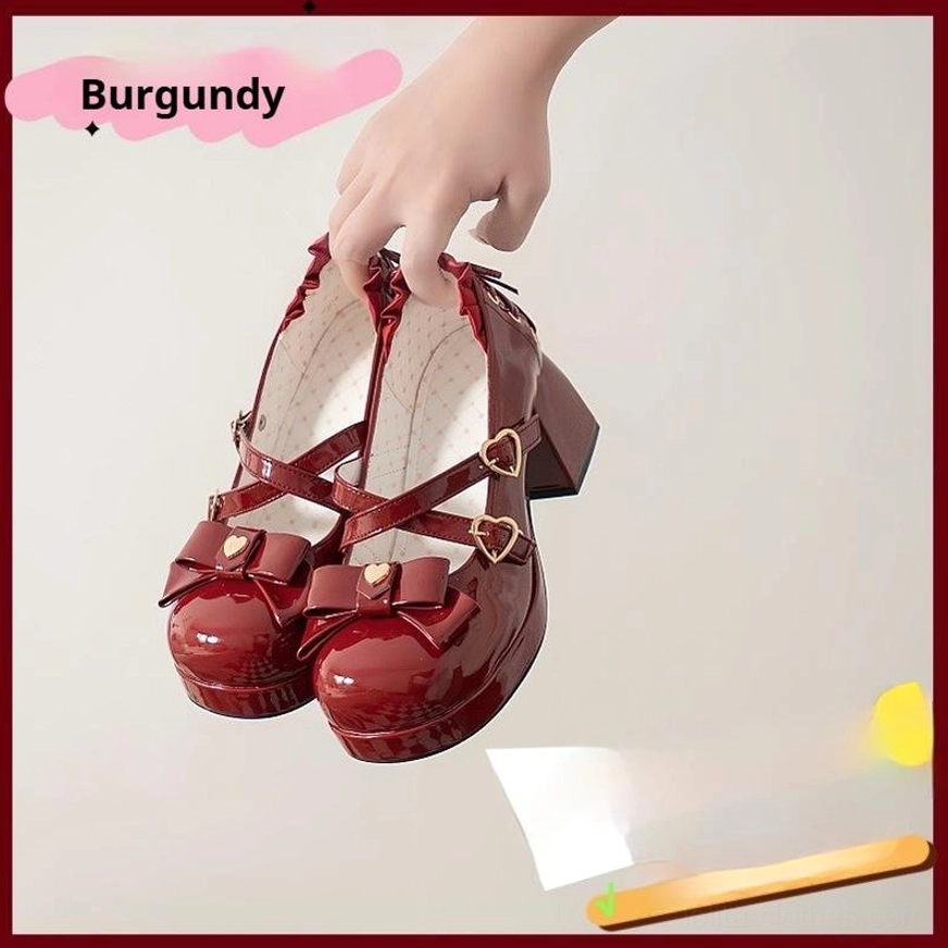 burgundy-glossy-lolita-high-heel-shoes-with-patent-leather-finish-cross-heart-buckle-straps-and-platform-heel