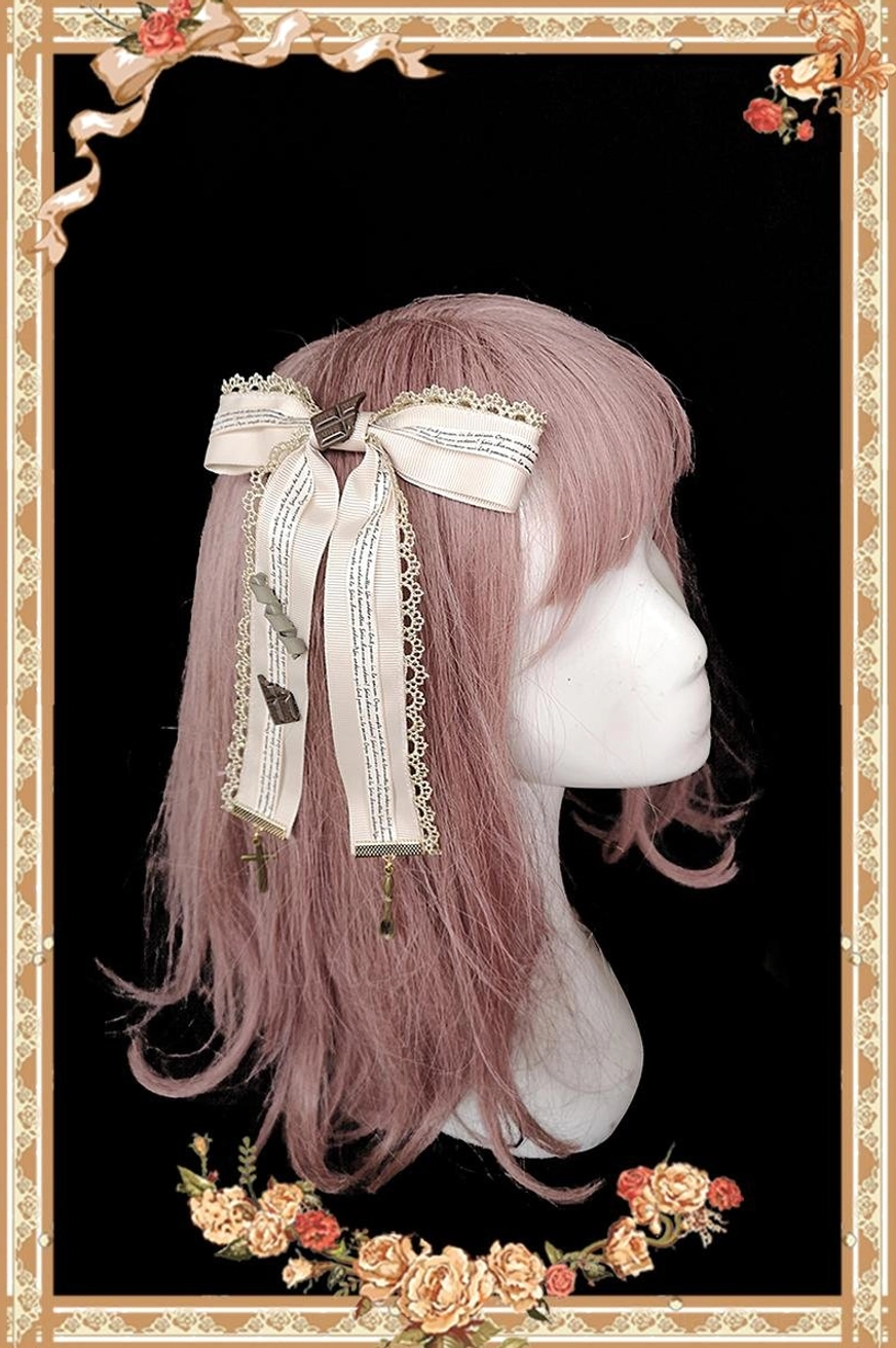 Chocolate carousel lolita salopette dress satin cotton structured bodice carousel themed jsk full view