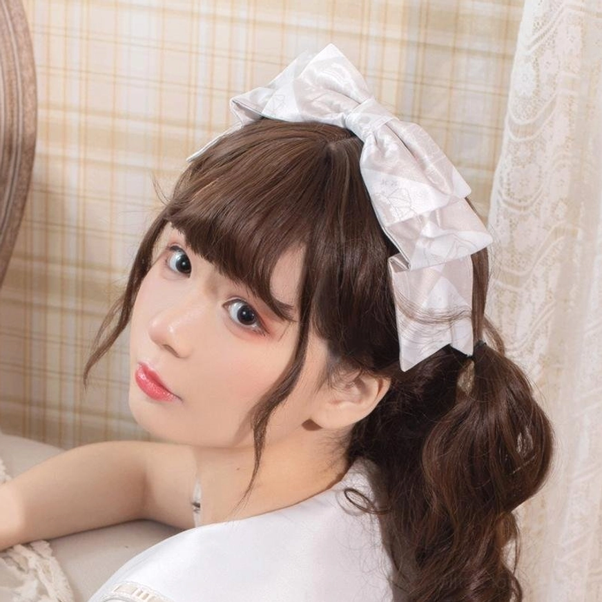 Chocolate garlands sweet lolita KC headband brown color variation