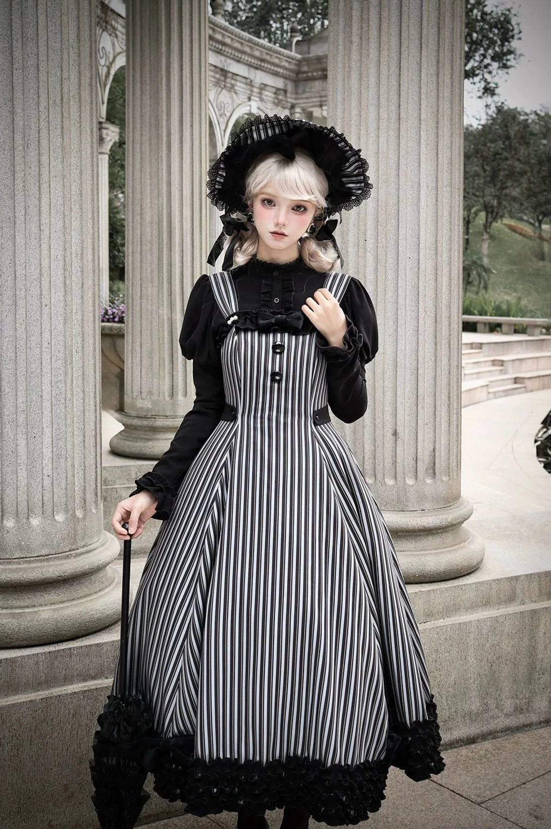 Classic Lolita blouse historical inspiration Victorian era romanticized femininity Lolita subculture