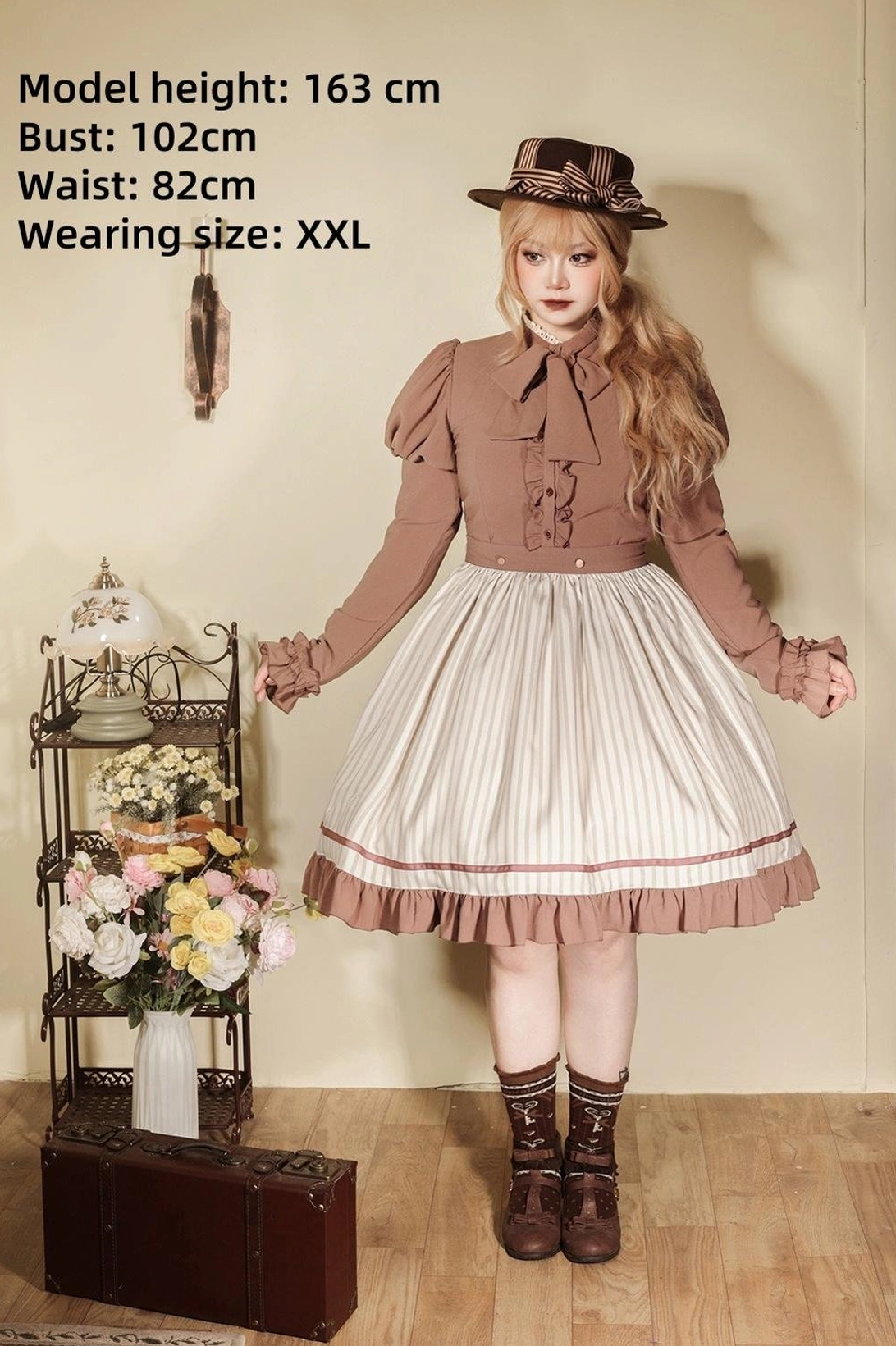Classic Lolita blouse sleeve length measurement guide size fitting recommendation how to measure arm