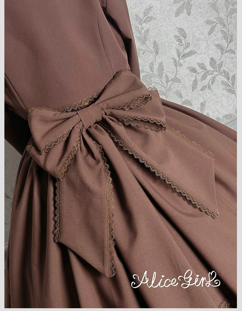Classic lolita bolero worn with long white socks mary jane shoes completing Victorian silhouette