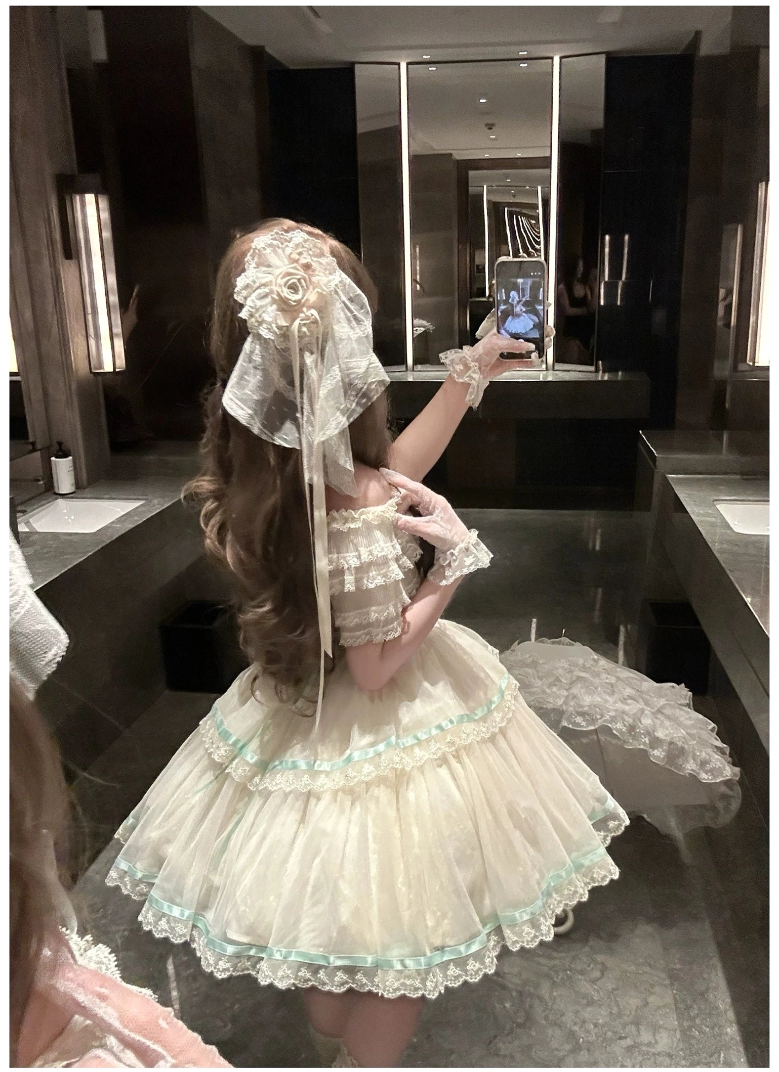 Classic lolita JSK dress care maintenance washing hand washing cool water guide