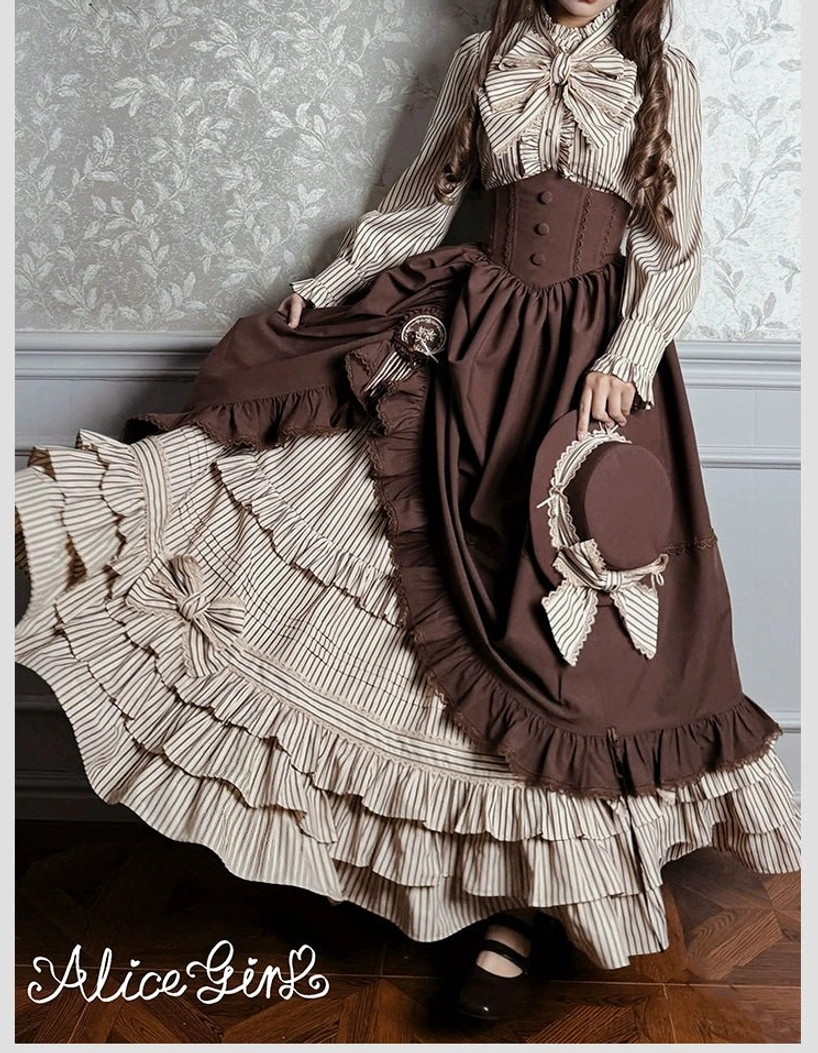 Duke of Victoria classic lolita embroidered brooch accessory jewelry detail delicate finishing touch flat lay close-up