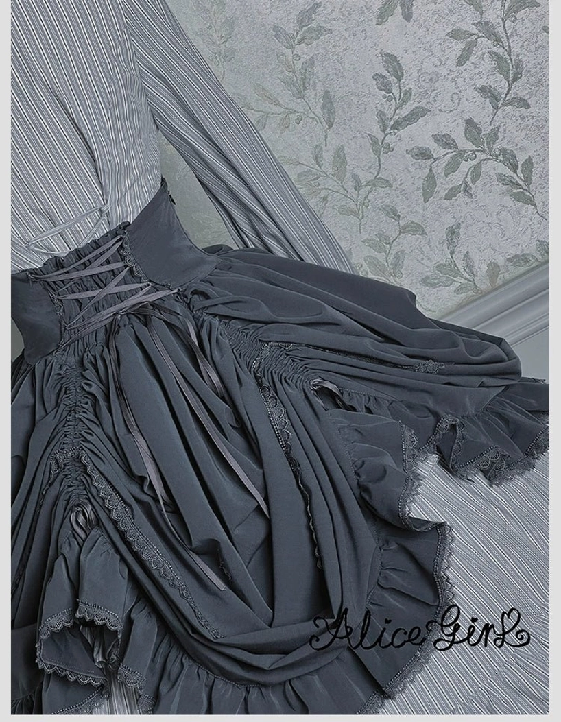 Duke of Victoria classic lolita extra-large XL size coordinate set proportions fit reference full styling