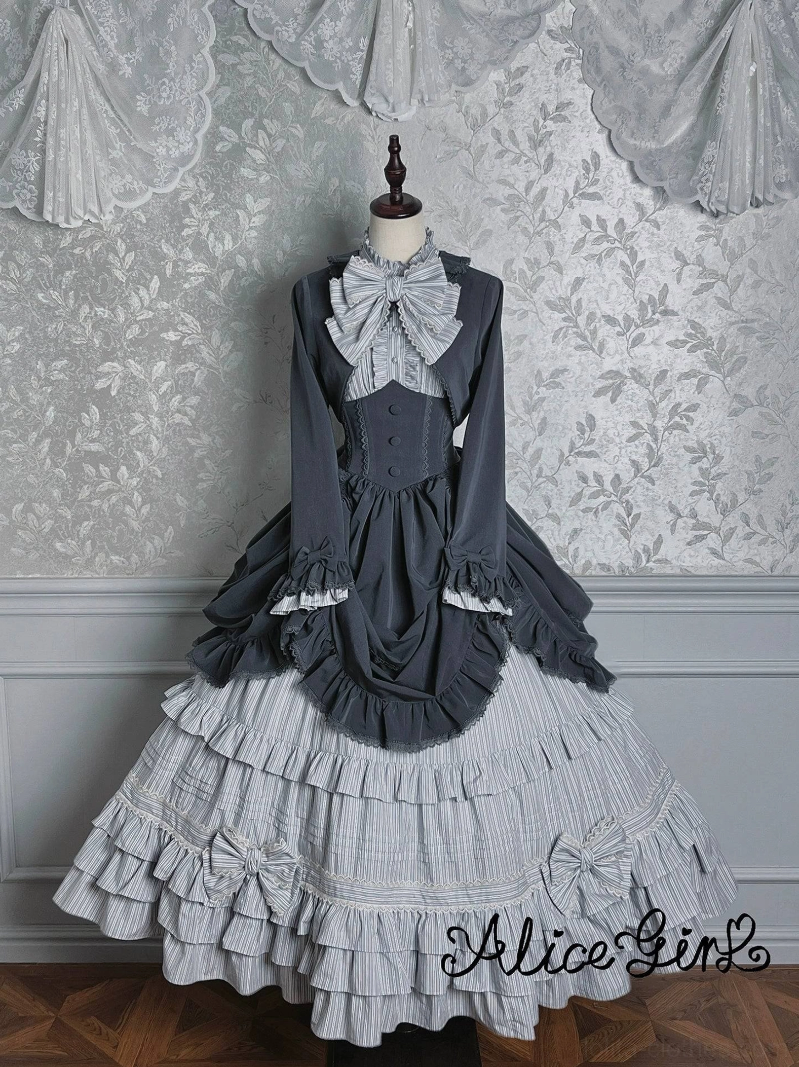 Duke of Victoria classic lolita quality materials twill cotton construction durability