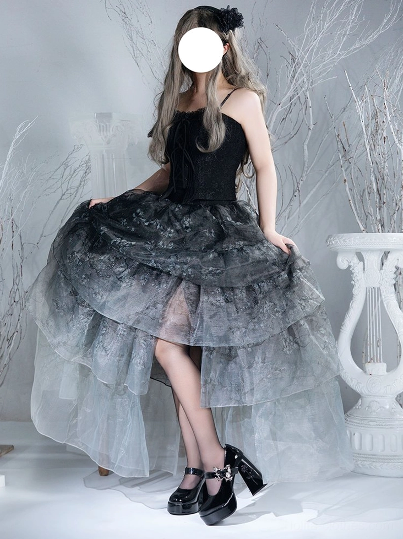 White Mary Jane platform Lolita heels with adjustable ankle strap and rose-butterfly buckle, featuring 3.5cm platform and 11cm block heel for comfort and elevation
