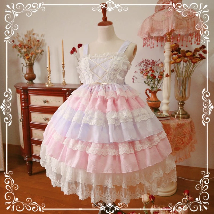Close-up detail of extreme puffy petticoat cotton lining showing soft pure cotton interior construction gentle on skin