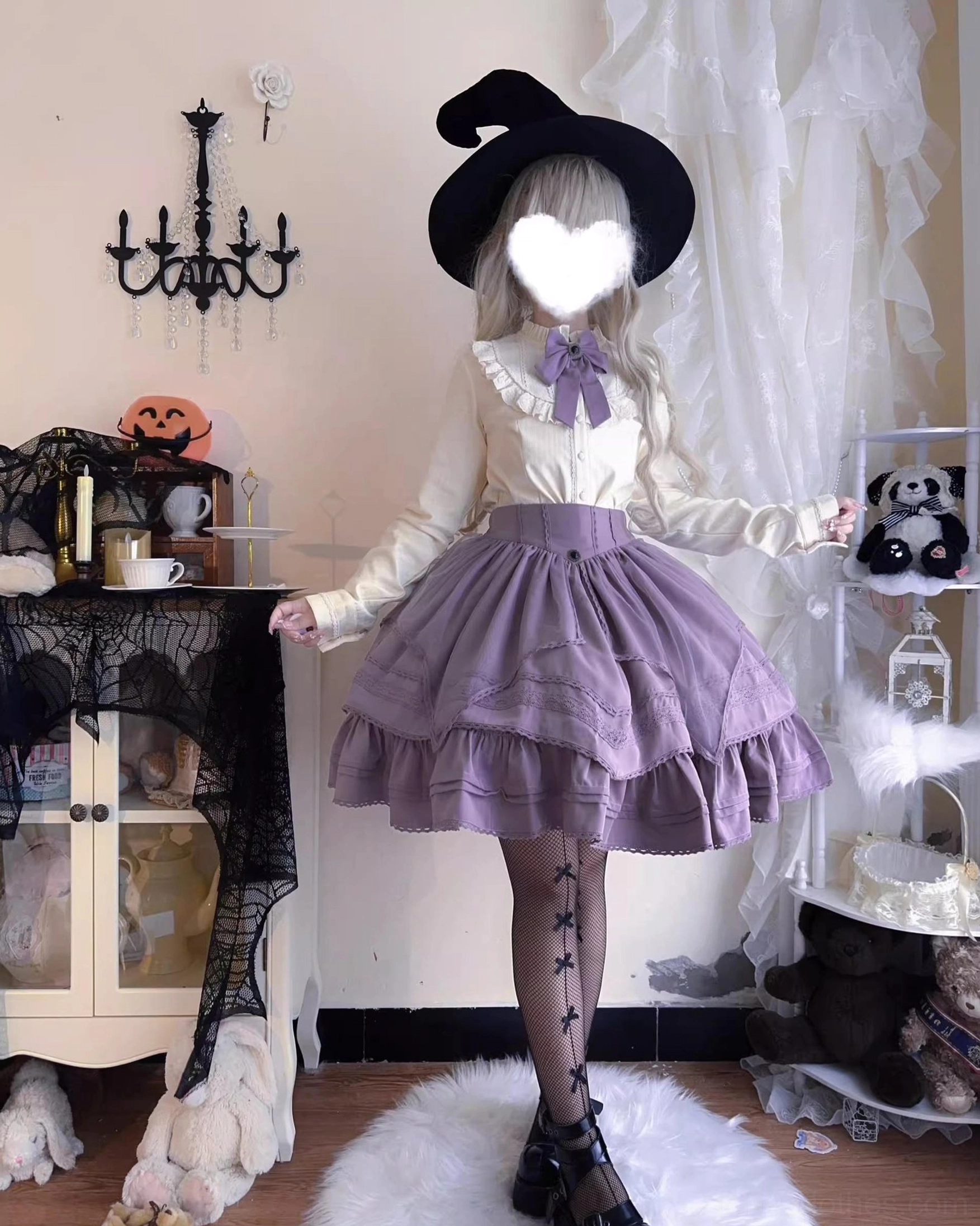 Fleece lolita blouse care maintenance washing instructions air dry flat storage tips quality preservation