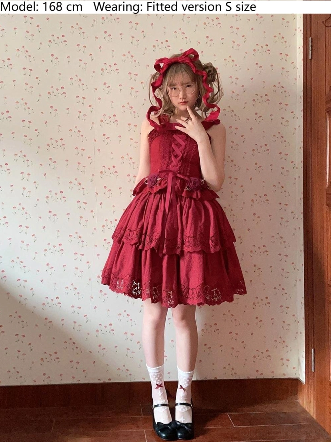 Forest Waltz size and fit guide - measurements chart for 2XL standard sizing and custom order specifications including height bust waist shoulder width