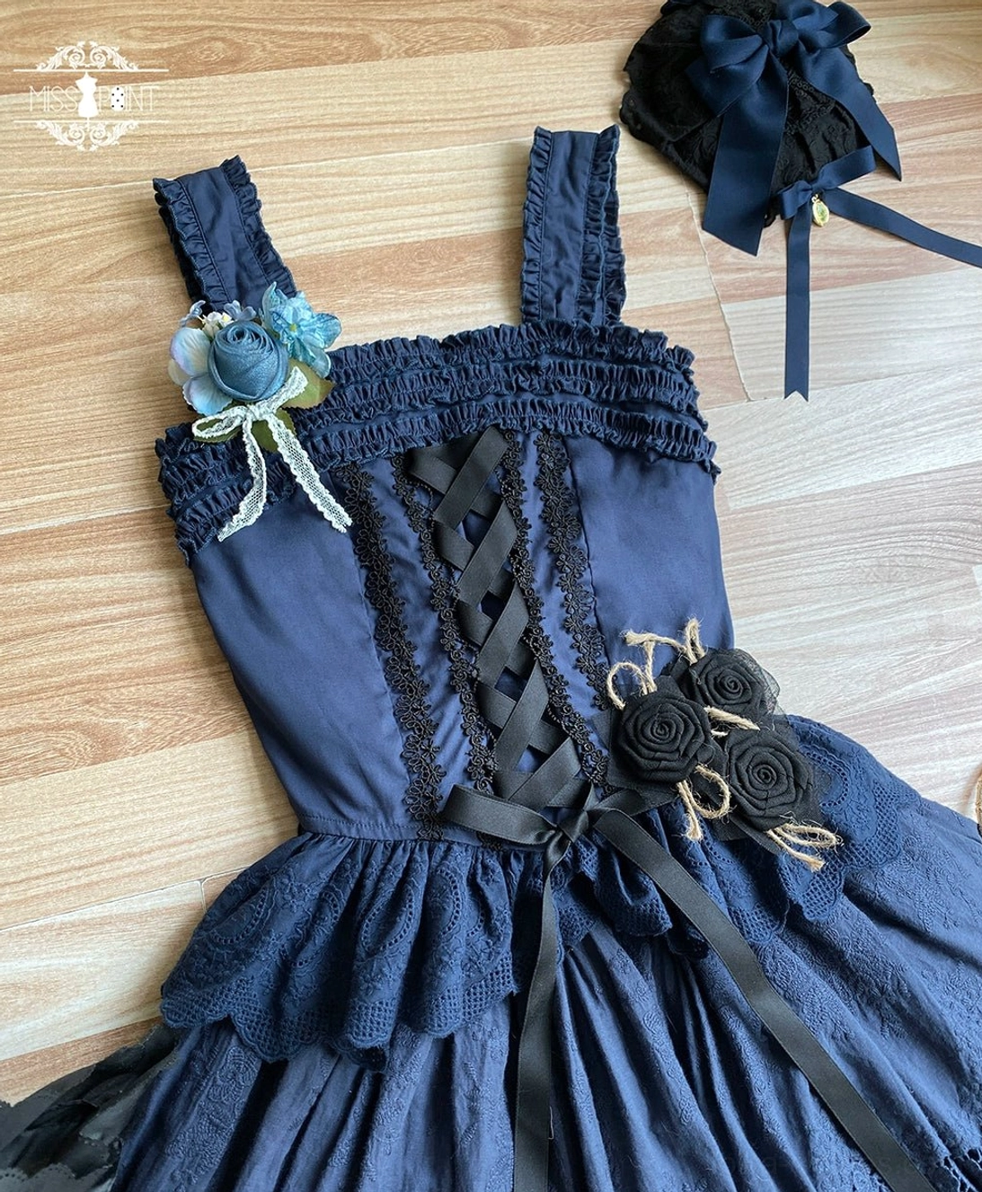 Forest Waltz lolita camisole wardrobe foundation piece - foundational layering option and sophisticated styling versatility for building cohesive lolita coordinates
