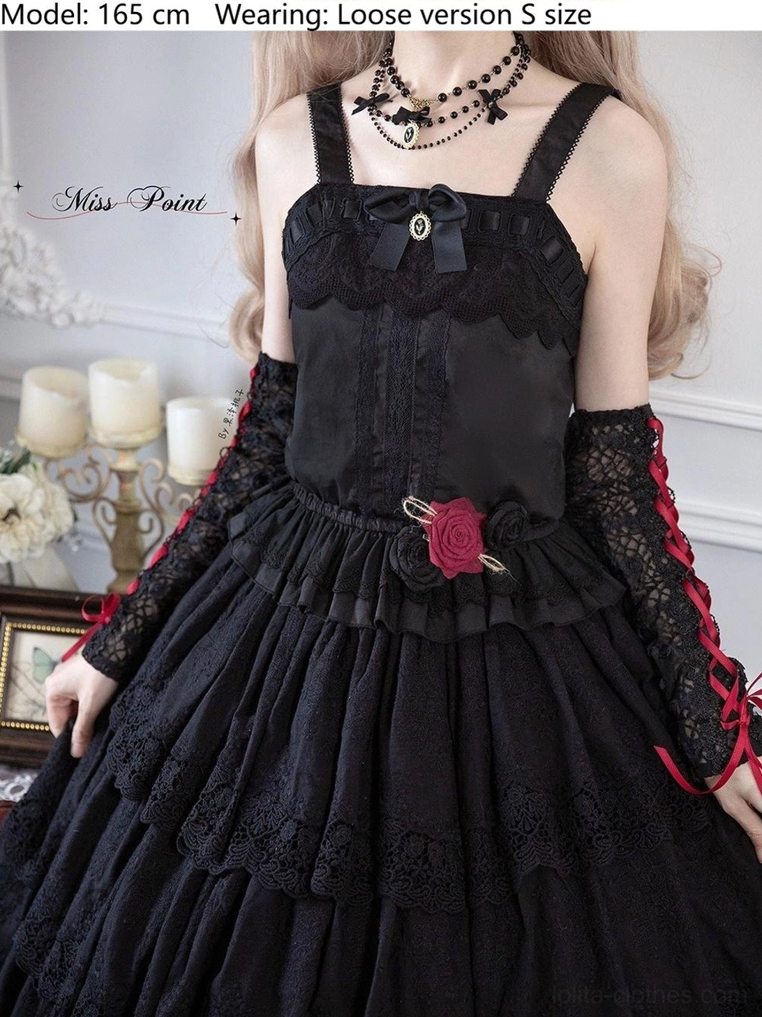 Forest Waltz navy lolita camisole in classic color - versatile foundation piece for sweet lolita and maritime-inspired coordinates with traditional Japanese aesthetic