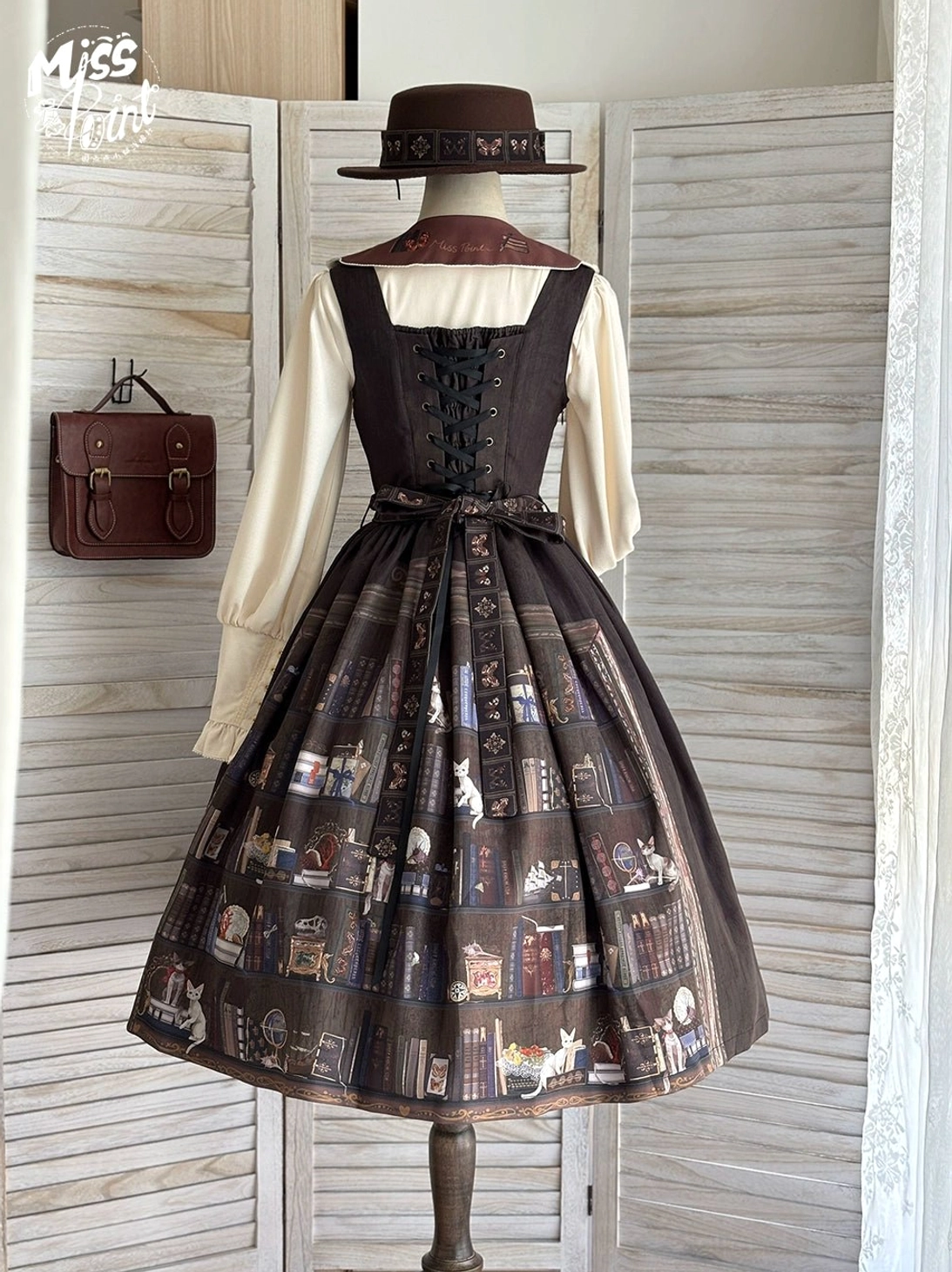 German Bookshelf Lolita jumper skirt alternative fashion thoughtful design quality