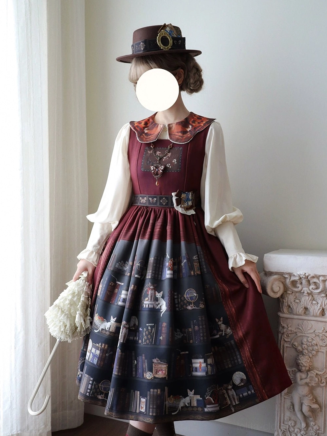Classic Lolita JSK dress travel storage dry bag fluff removal wrinkles advice