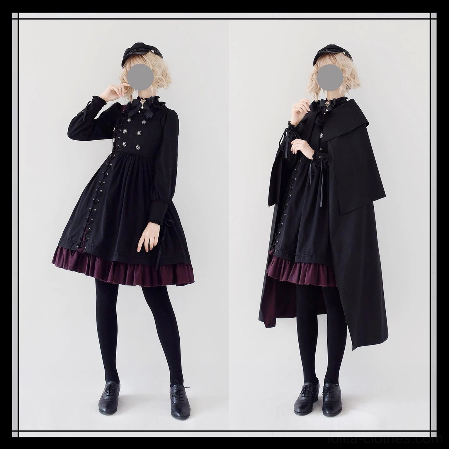Gothic Lolita alternative fashion event styling showing real-world convention wear and community aesthetic