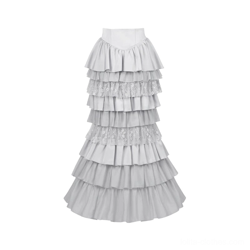 Gothic lolita artisan craftsmanship detail showing hand-finished embellishments quality assurance premium construction