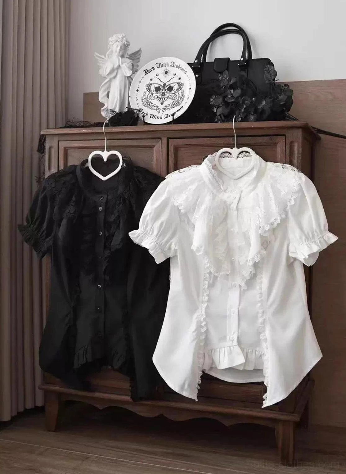 Gothic lolita blouse size chart and measurement guide for perfect fitting coordinates
