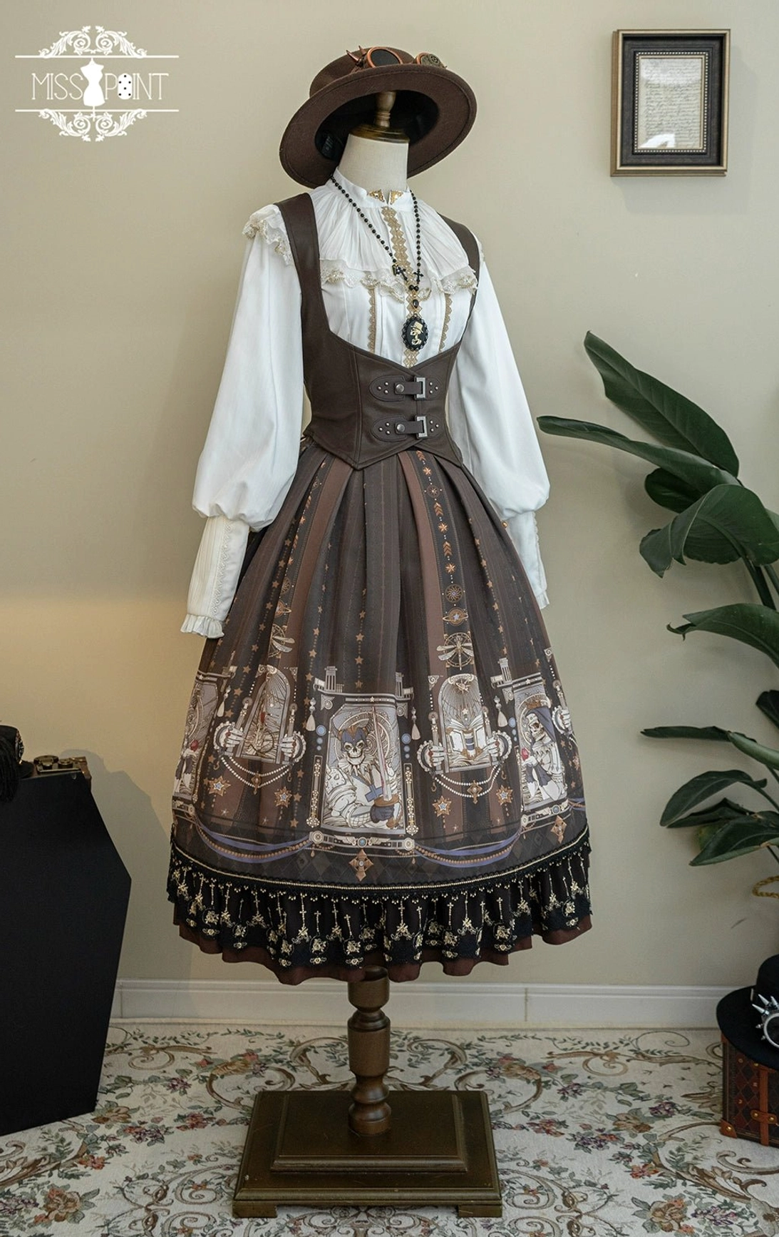 Gothic lolita fishbone skirt machine washing gentle cycle laundry bag protection alternative method