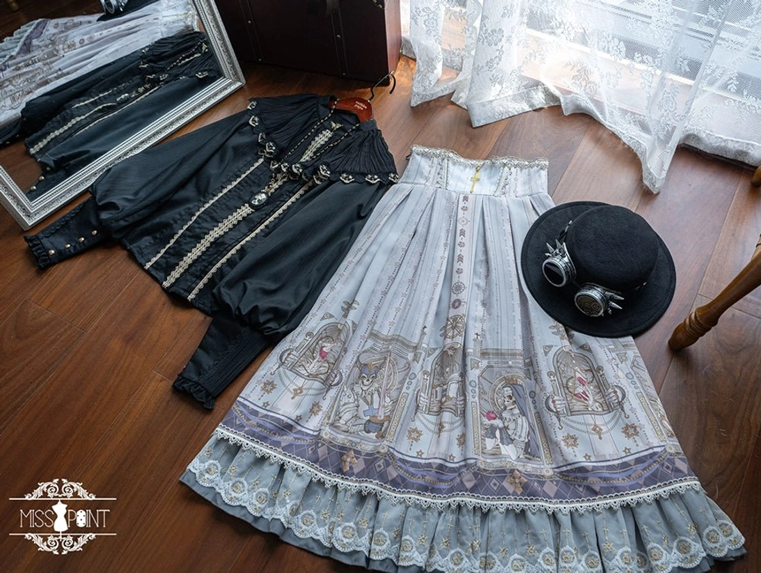 Gothic lolita fishbone skirt quality thoughtful design cultural authenticity meaningful fashion