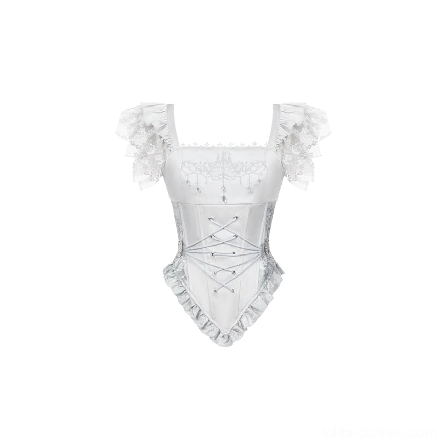 Gothic lolita fitting guide showing adjustable features customization comfort optimization for diverse body types