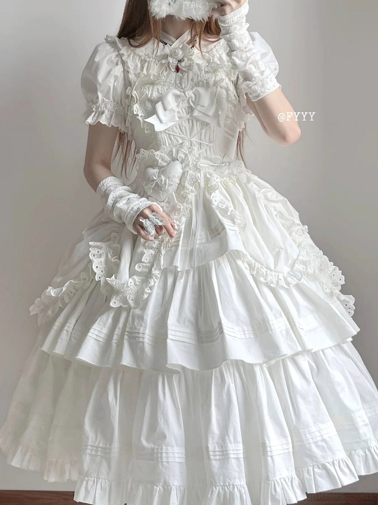 Exclusive limited edition color variant showcase of Gothic Lolita JSK featuring special colorways