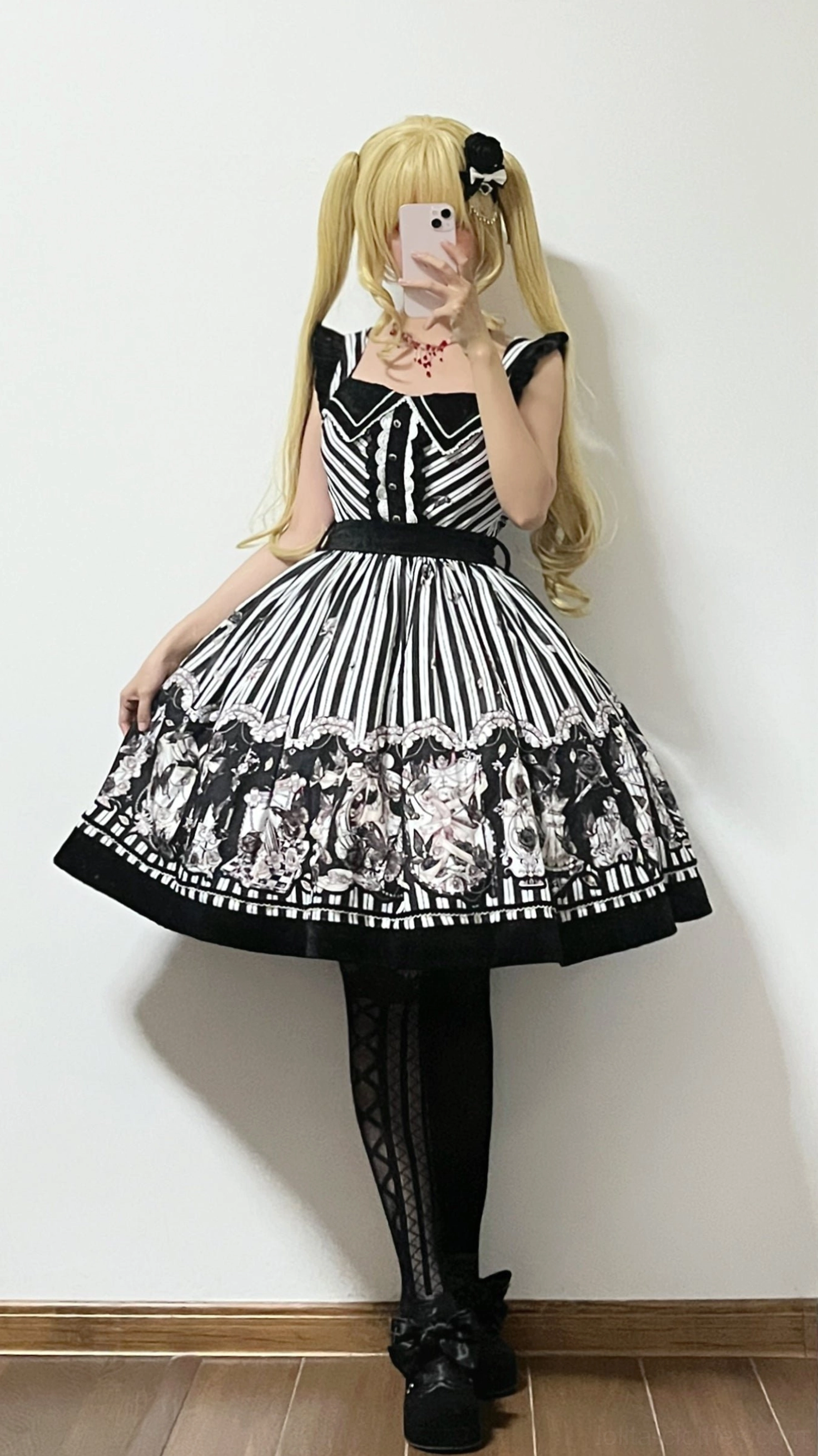 Gothic Lolita JSK short and long version comparison length options styling flexibility