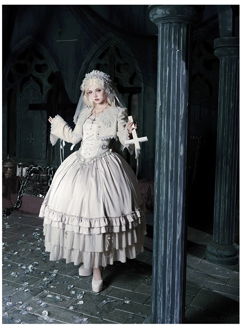 Gothic lolita size chart visual reference guide measurement specifications detailed breakdown