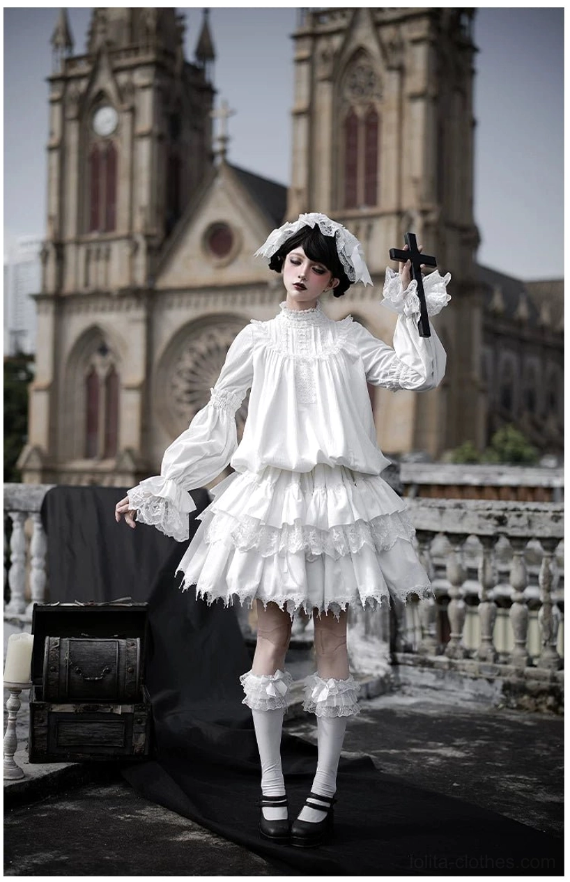Velvet fabric texture and drape demonstration for gothic lolita OP dress showing luxurious sheen and movement in premium velvet material