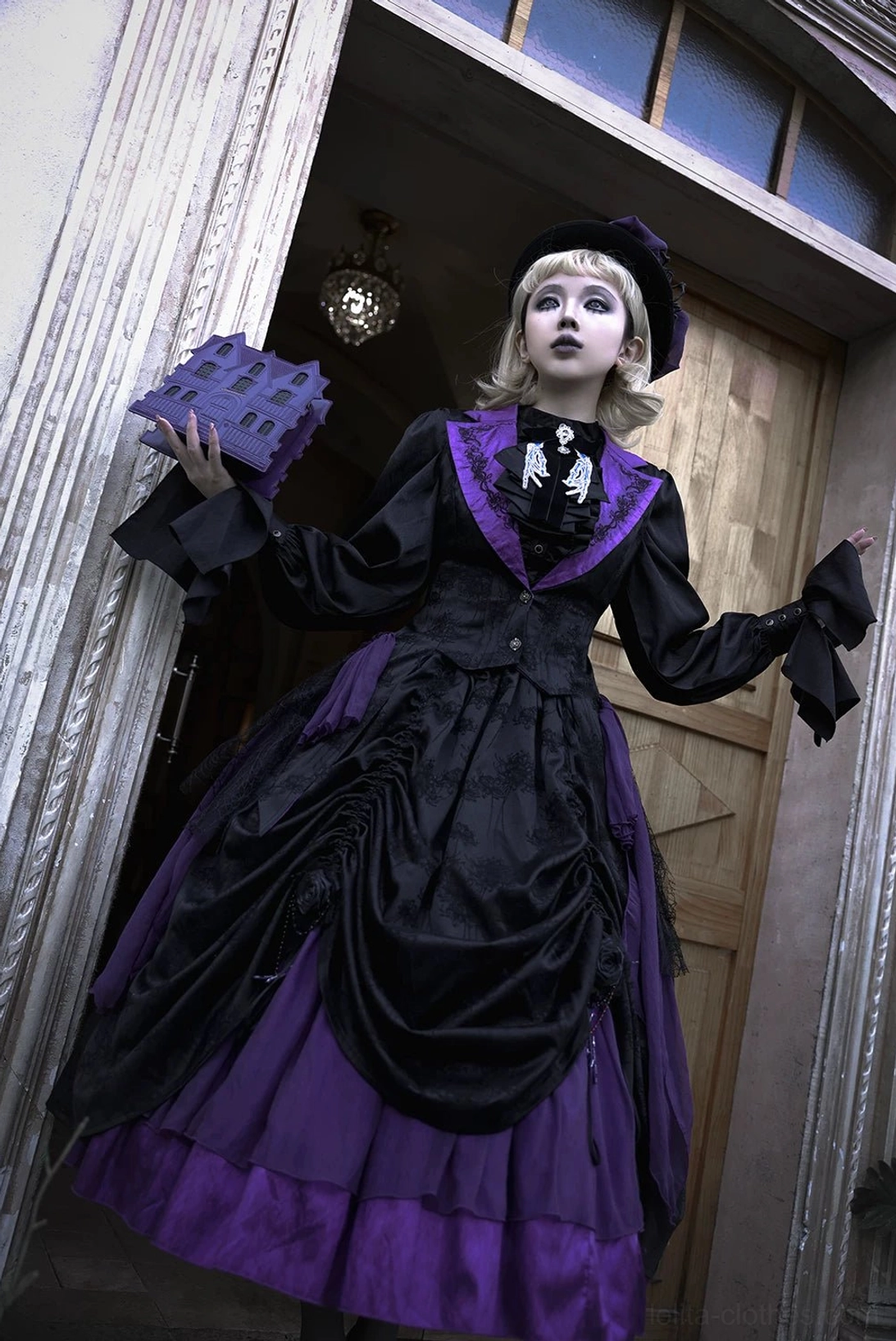 Gothic Lolita vest care instructions showing proper storage and maintenance techniques