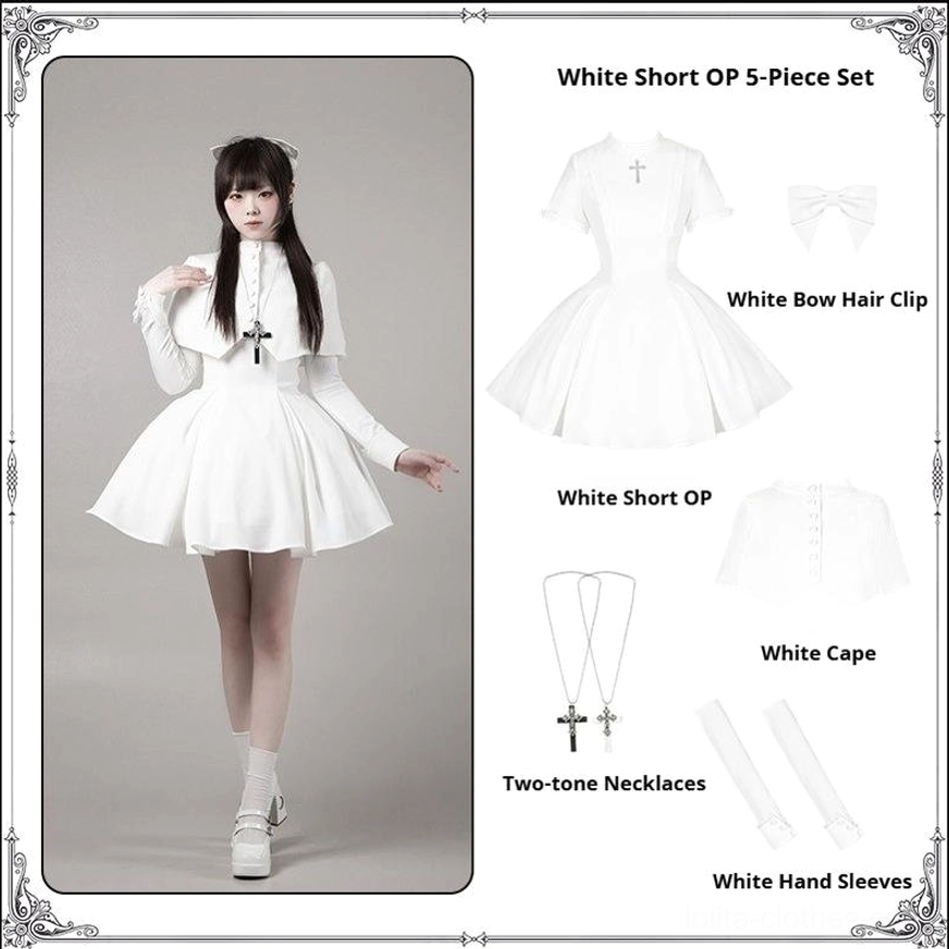 Gothic nun lolita dress brand quality assurance production standard certification