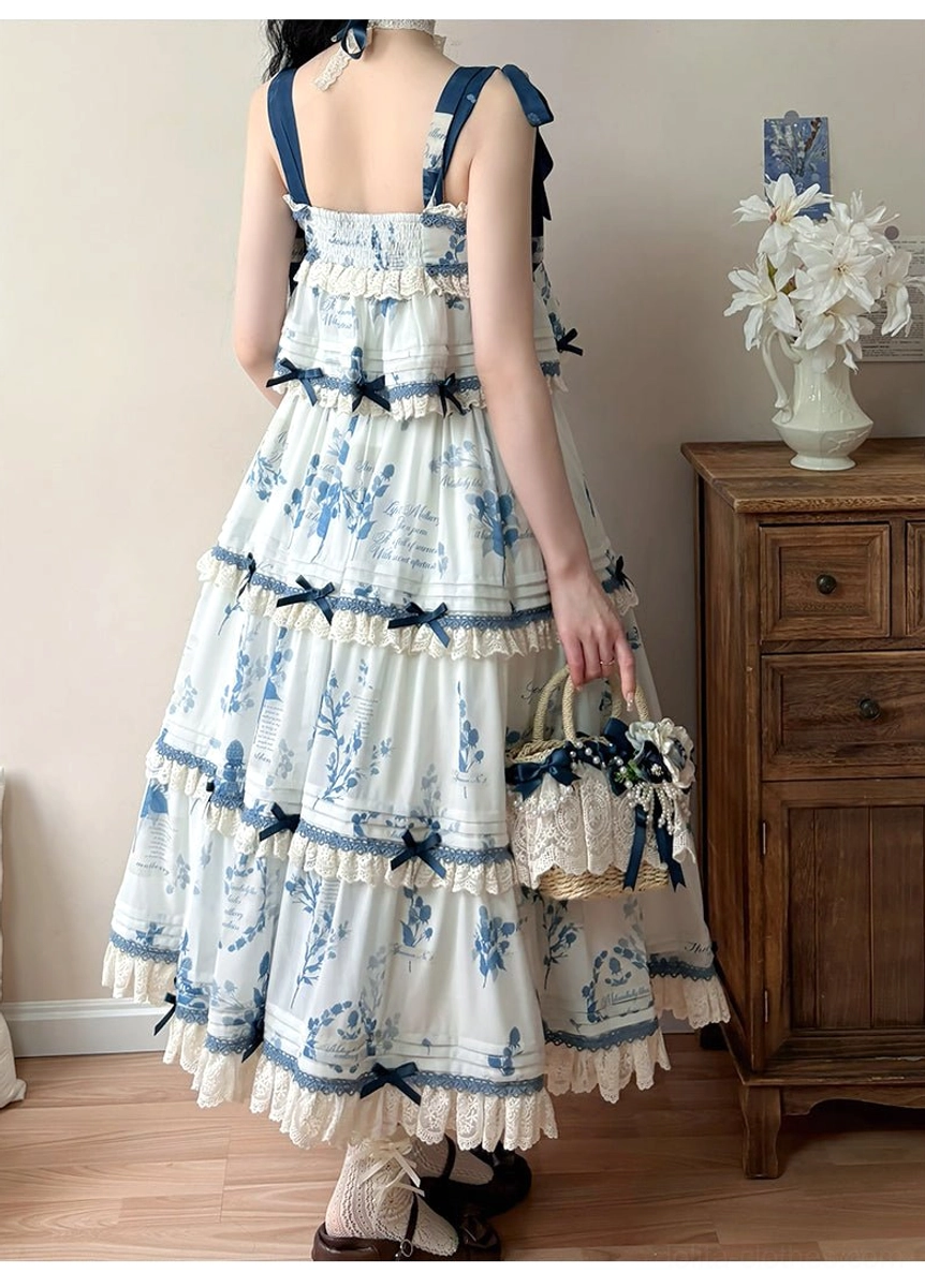 Hanamaru decorative headpiece accessory shown in detail displaying traditional Japanese floral ornament design for country Lolita coordinates