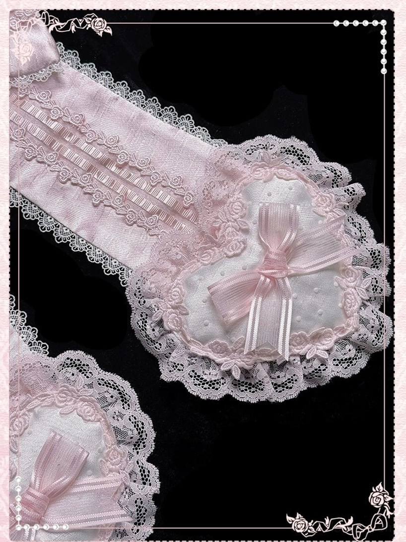 Sweet lolita choker adjustable neck sizing 32-36cm comfortable all-day wear elegant closure