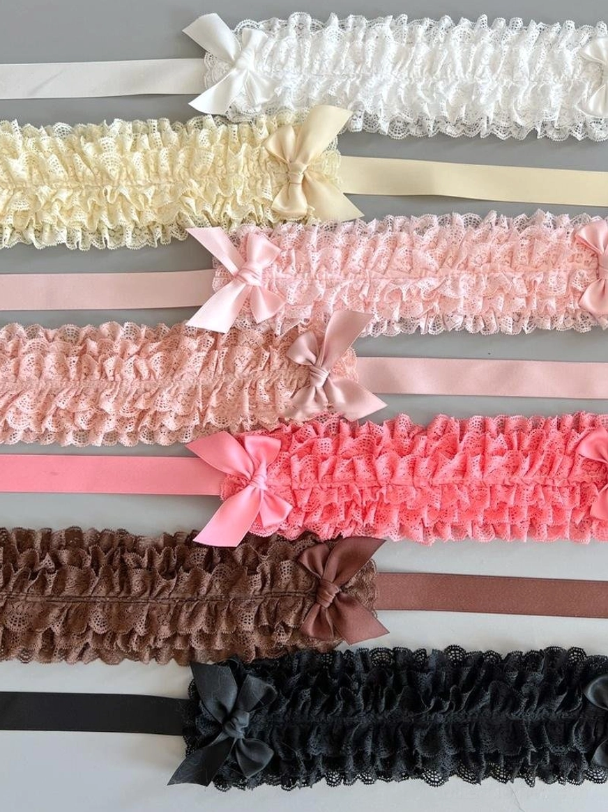 Lace KC headdress quality assurance documentation showing handcrafted excellence standards and production quality control procedures