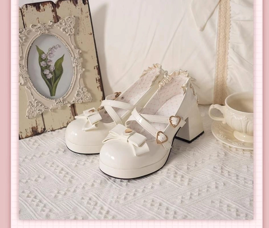 light-pink-sweet-lolita-platform-heels-fashion-coordinate-blouse-styling