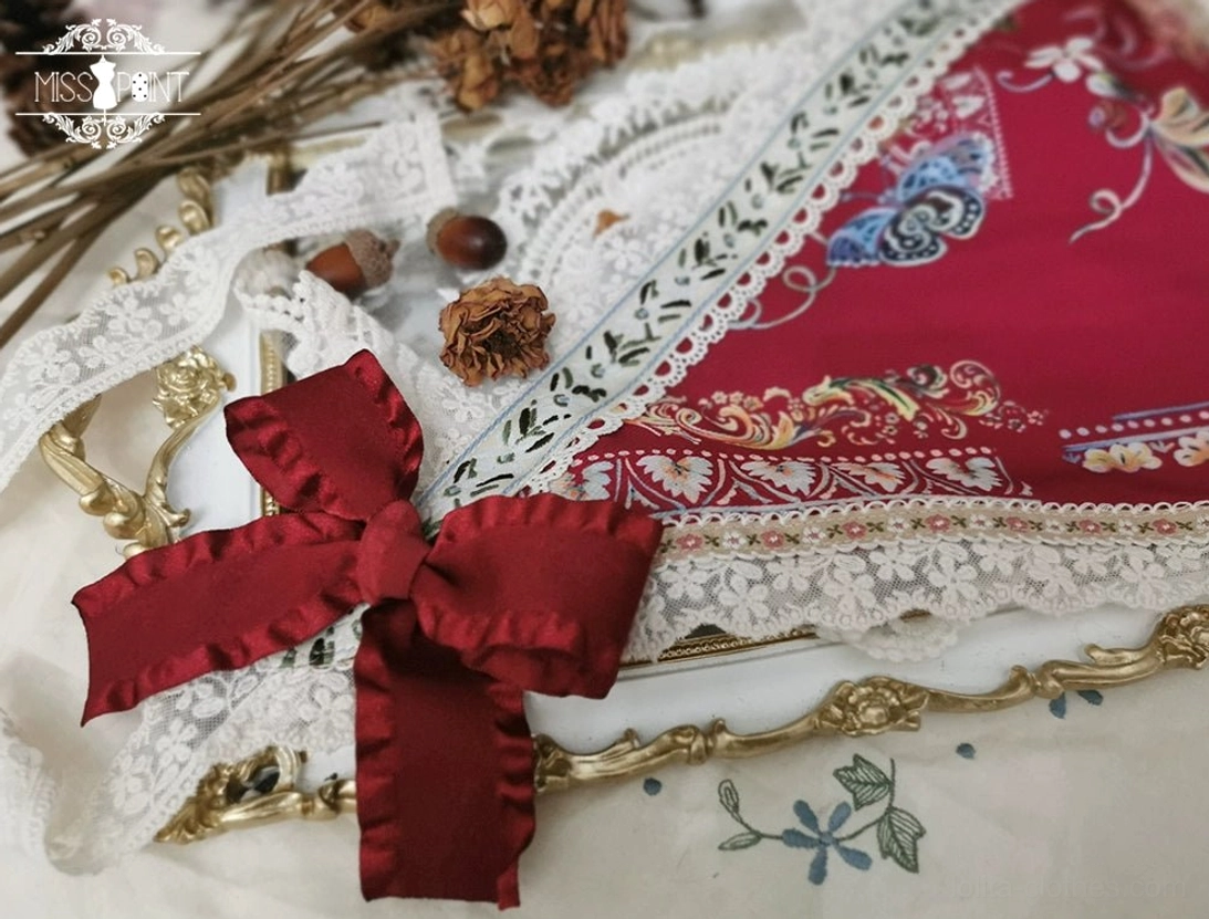 Lolita accessory styling guide headscarf brooch clip combination coordinate arrangement
