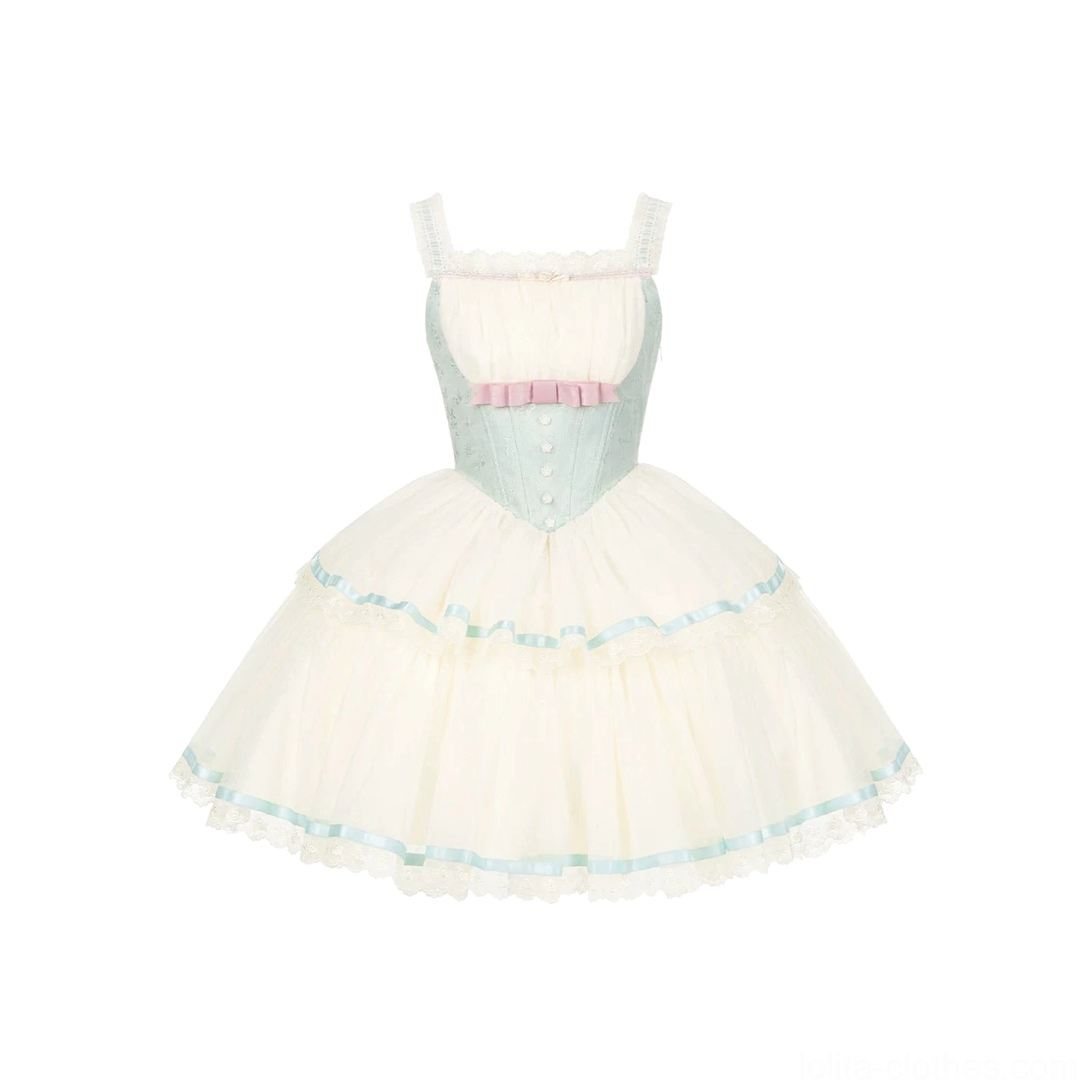Lolita adjustable corset JSK dress wearing design comfort fitting adjustment features