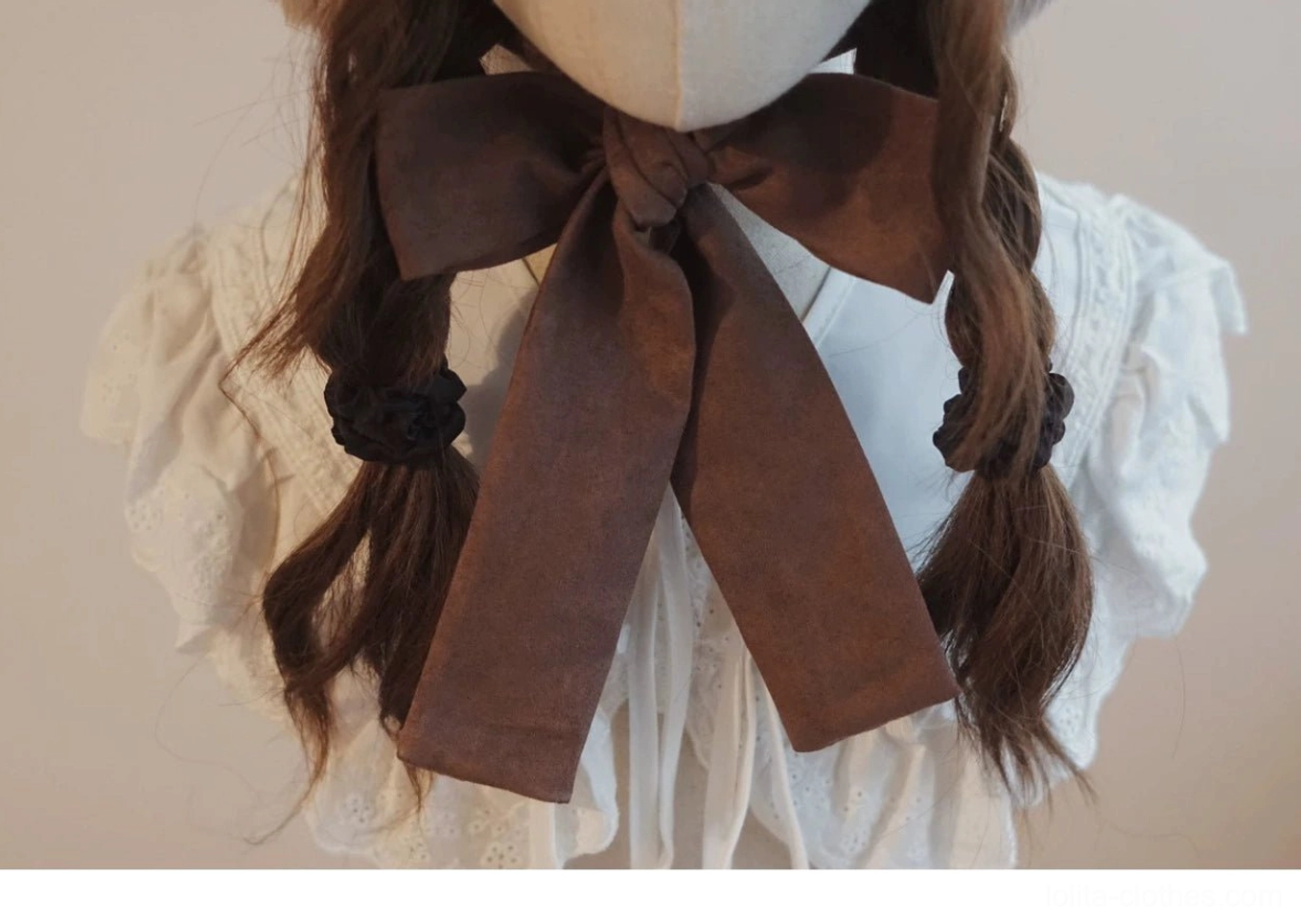Lolita bear ear hooded hat care maintenance guide fabric protection recommendations