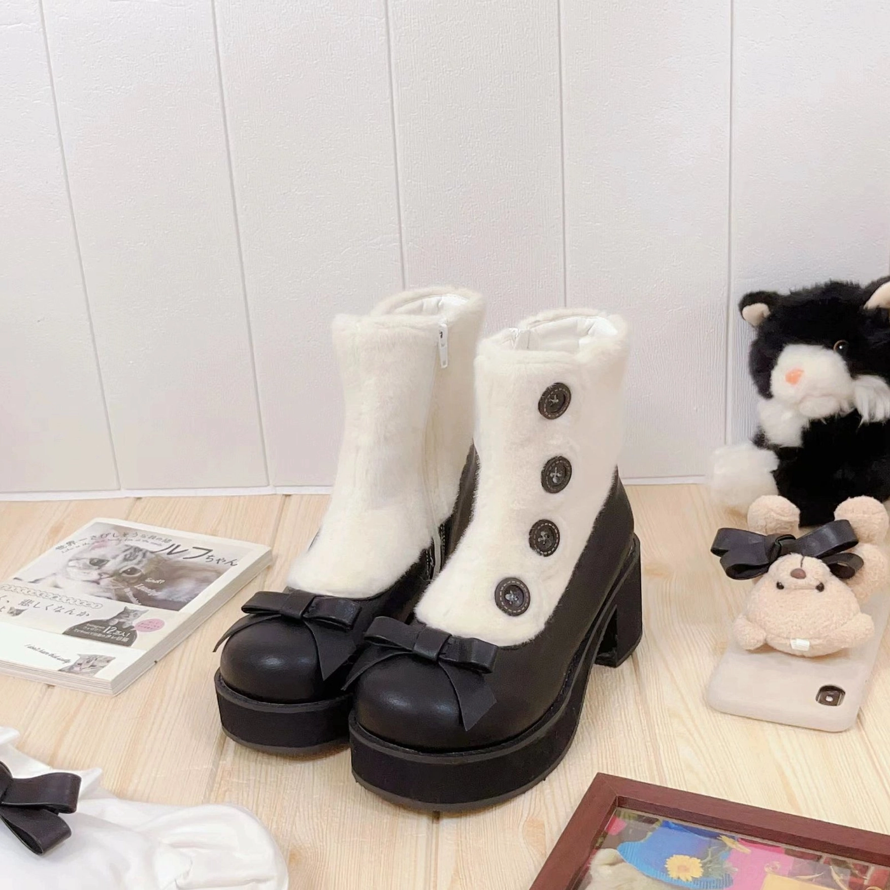 Lolita boots cohesive coordinate creation foundational piece styling inspiration reference