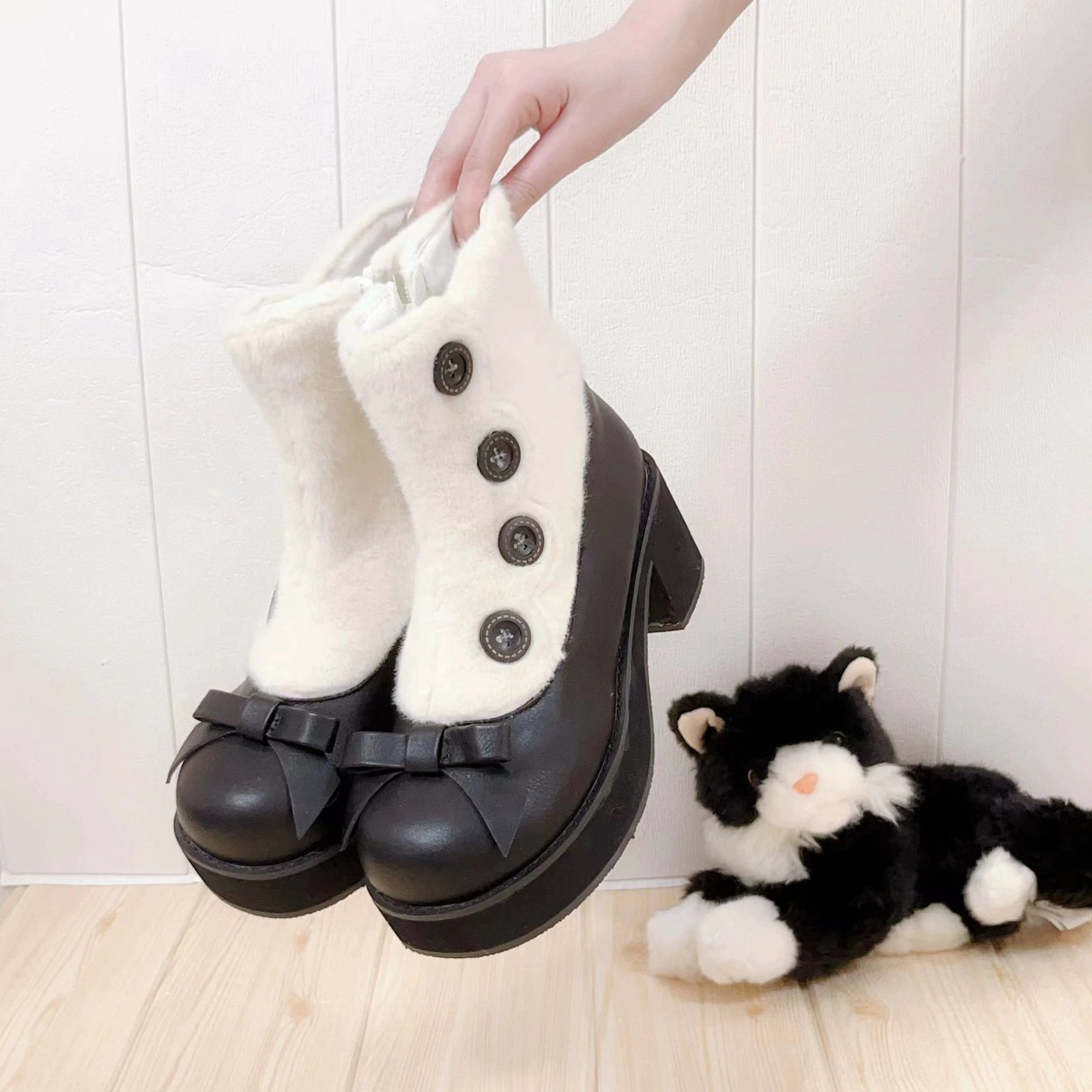 Lolita boots visual appeal aesthetic design beautiful footwear artistic expression