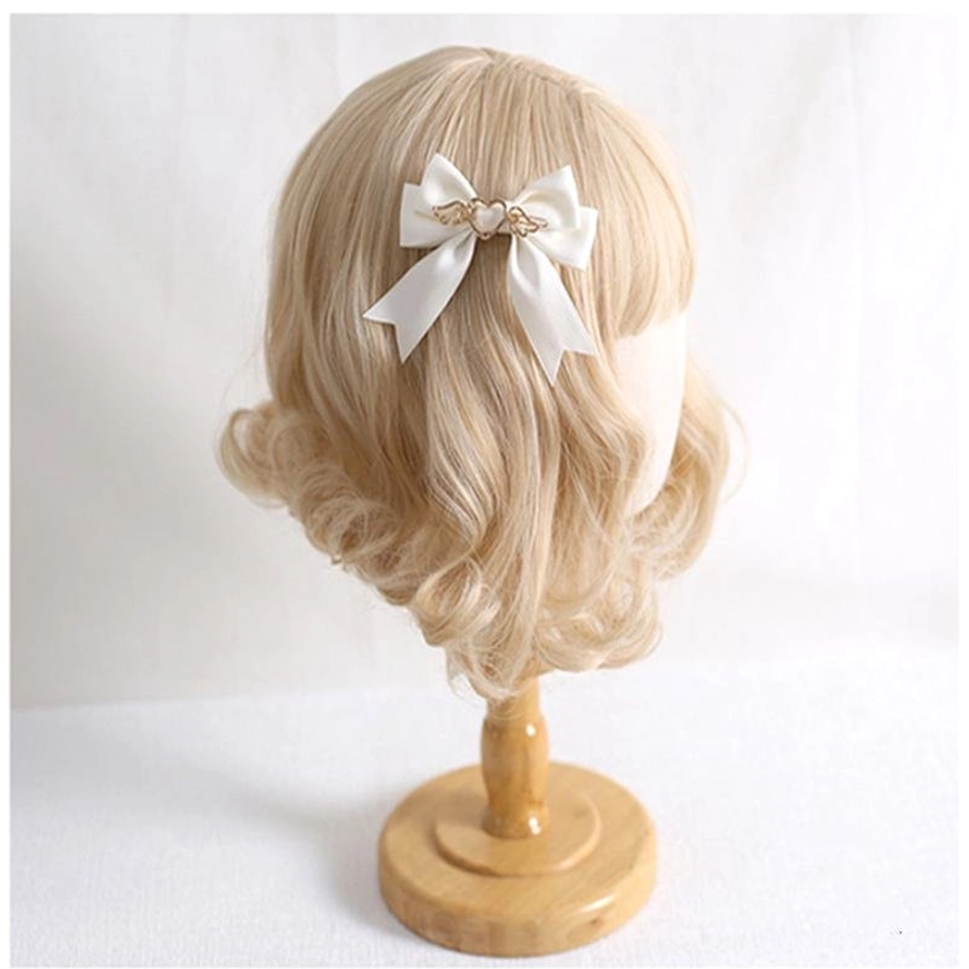 Lolita bow clip collection displaying versatile styling options for gothic sweet and classic lolita aesthetics