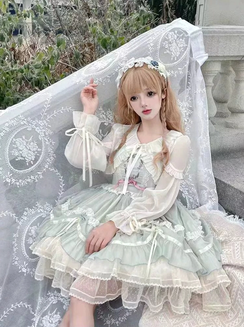 Lolita cardigan and cape layering combination coordinates sweet gothic casual styling versatile pieces wardrobe essential