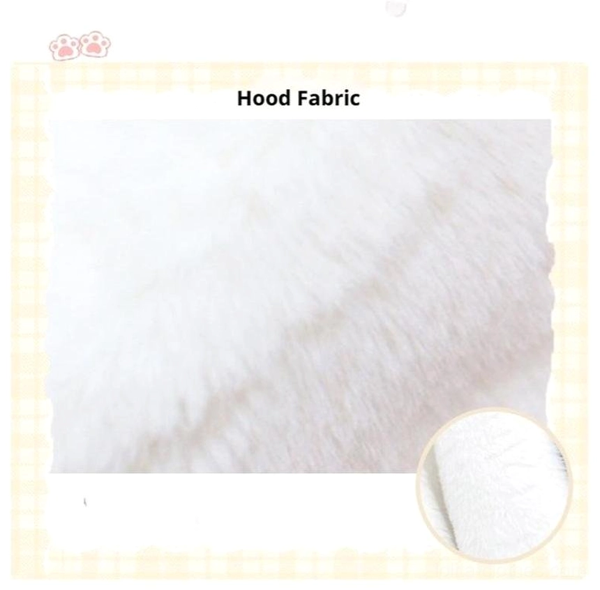 Lolita cat plush coat care guide showing delicate washing instructions and maintenance for long-lasting wear and preservation