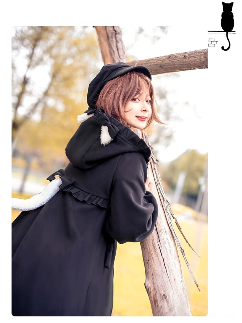 Lolita coat autumn coordination harvest themed skirt warm palette fall styling seasonal coordination ideas