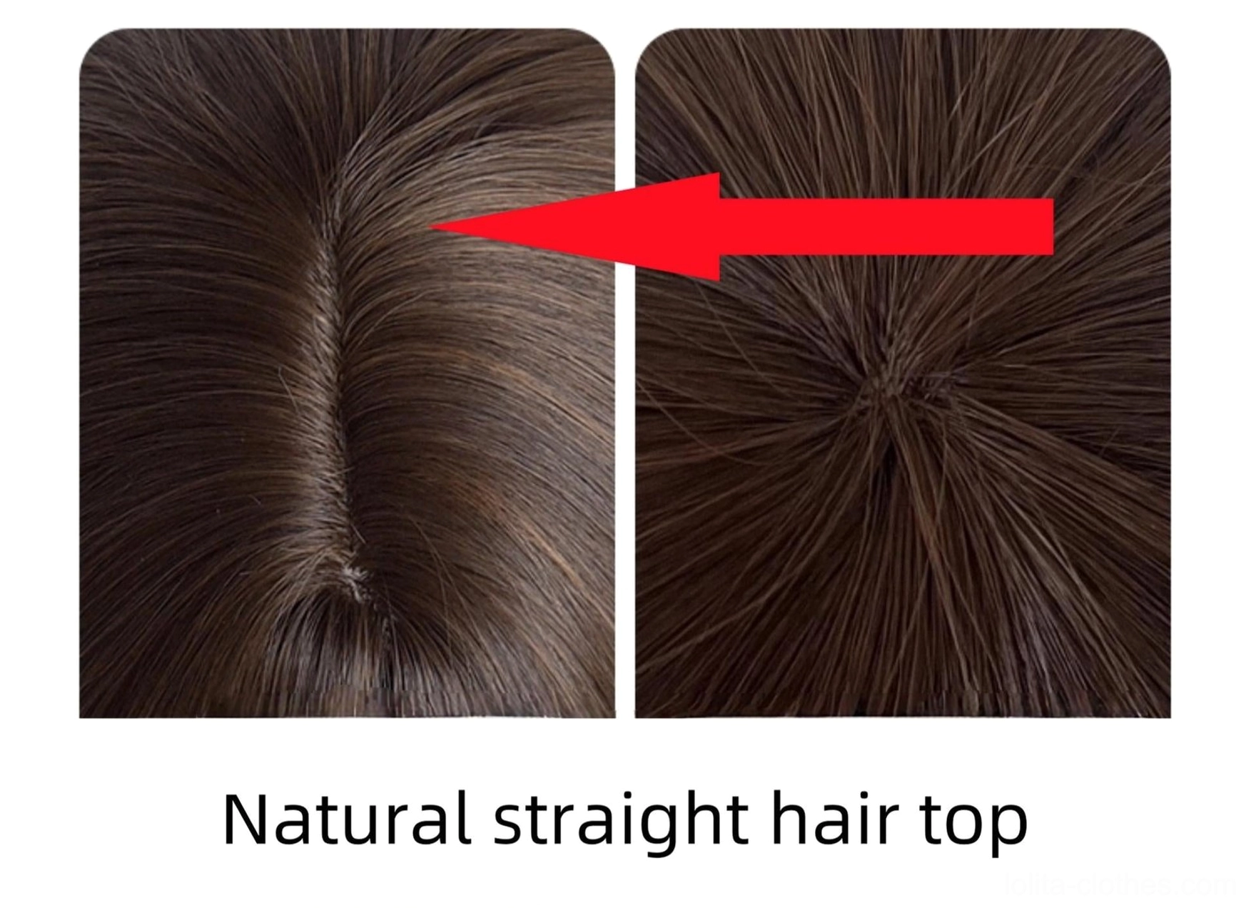 Detachable twin ponytail Lolita Roman curl extensions showing claw clip attachment mechanism and full ringlet curl length for styling versatility
